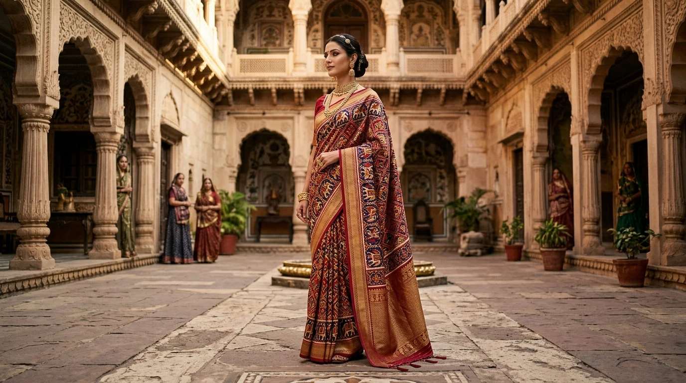 Sheetal Patola by Karan Solanki Patan Patola saree